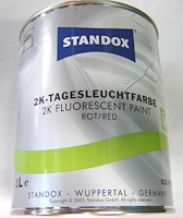 Standox 2K-Tagesleuchtfarbe Rot (Standox 2K-Tagesleuchtfarbe Rot RAL 3024)