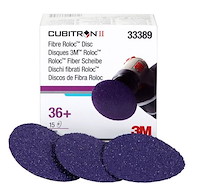 3M Cubitron II Purple Premium Roloc disque fibres haute performance 75mm P36+