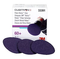 3M Cubitron II Purple Premium Roloc disque fibres haute performance 75mm P60+