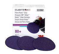 3M Cubitron II Purple Premium Roloc disque fibres haute performance 75mm P80+