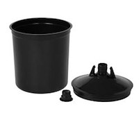 3M PPS™ Set de poches jetables et couvercles UV, standard, Noir, 125 µ
