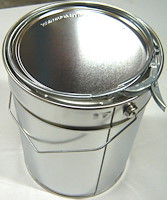 Leere Kessel blank Inhalt 5 lt UN