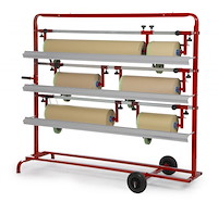 Colad Abroller für 5 oder 6 Rollen150 x 40 x 135 cm (max. Rollenbreite 120 cm)