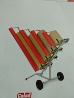 Colad Abroller für 4 Rollen max. Rollenbreite 100cm (Mobil)