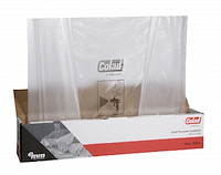 Colad Transparente Abdeckfolie (4 x 300 m) mit Lackhaftung, IR bis 120°C