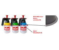 Colad Pumpsprüher-Set 3x1L  inkl. 6 Cod.Ringe, 2 Poster und Wandh. V2.0 (nicht Säurebeständig)