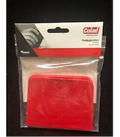 Colad flexibles Sudetenspachtel rot Kunststoff 120mm x 90mm