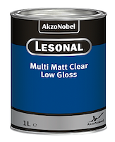 Lesonal Multi Matt Clearcoat (low gloss) 1L / Lesonal Multi Matt Klarlack 1L (low gloss)
