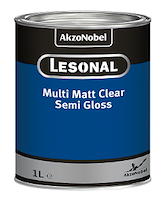 Lesonal Multi Matt Cleacoat (semi gloss) 1L / Lesonal Multi Matt vernice transparente lucentezza seta (semi gloss) 1L