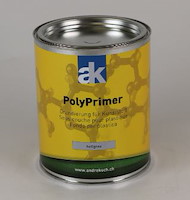 André Koch PolyPrimer Grundierung für Kunststoff hellgrau matt 1Kg
