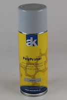 André Koch PolyPrimer Grundierung für Kunststoff  hellgrau matt Spray 400ml