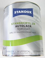 Standox 2K-Standocryl Opel L 215 Rallyeschwarz matt