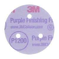 3M™ Hookit™ 260L+ Purple / 3 fach gelocht P1000 76mm