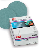3M Disques Trizact  P6000  75mm