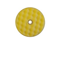 3M Pad de polissage double avec système de changement rapide jaune 150mm