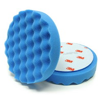 3M Perfect-it III Tampon de polissage anti-hologramme, bleu 150mm