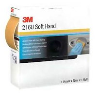 3M™ Rouleau Soft Hand 216U, or, 114 mm x 25 mm, P800