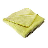 Mikrofasertücher gelb extra voluminös Pack à 6Zum Nachwischen bei Polierarbeiten, waschbarMasse: 40 x 40 cm