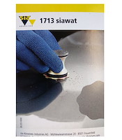 1713 siawat 22 siafast D:37mm Scheibe Rand gewellt P2500
