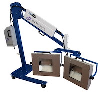 UV Solutions Mobile UVA Lampe 2 x 400W mit Zeitschaltuhr, 230V -L-