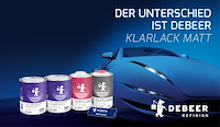 DeBeer HS Low Gloss Clear Coat / HS Klarlack, geringer Glanz